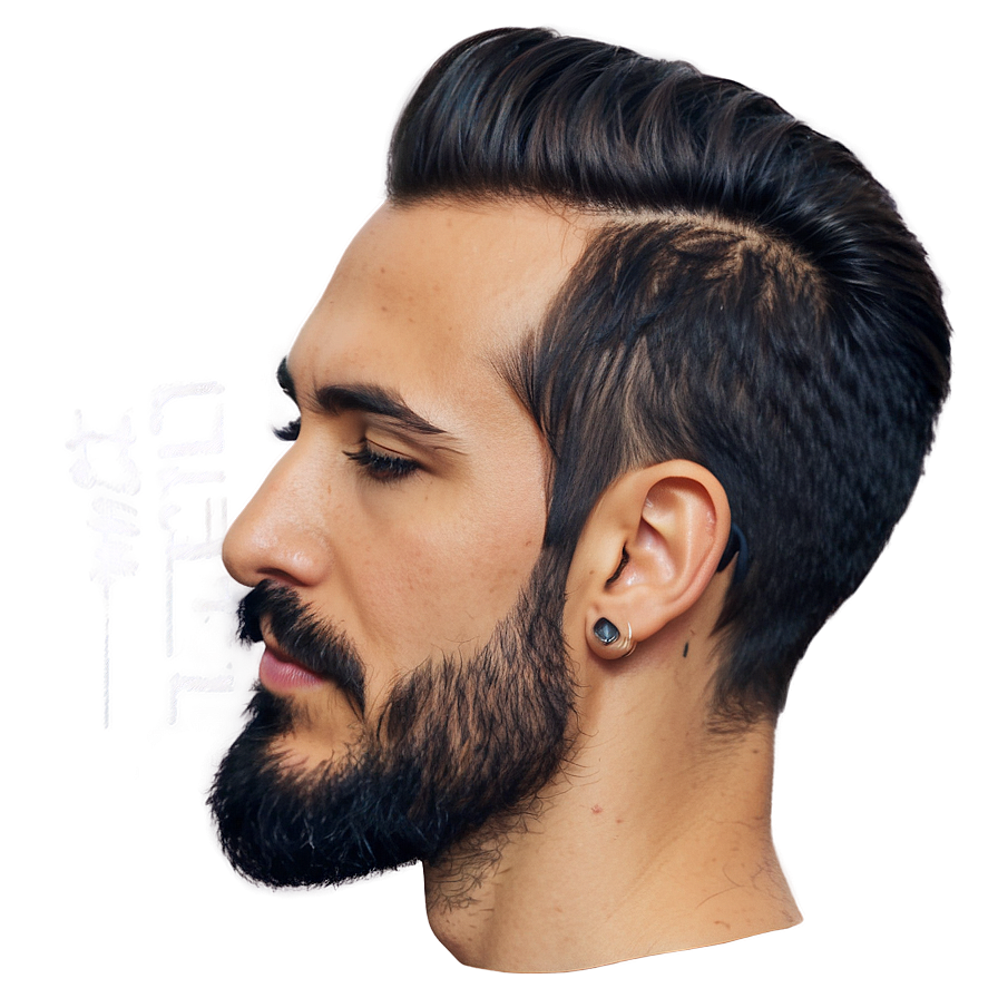 Hipster Barber Hairstyle Png Mar