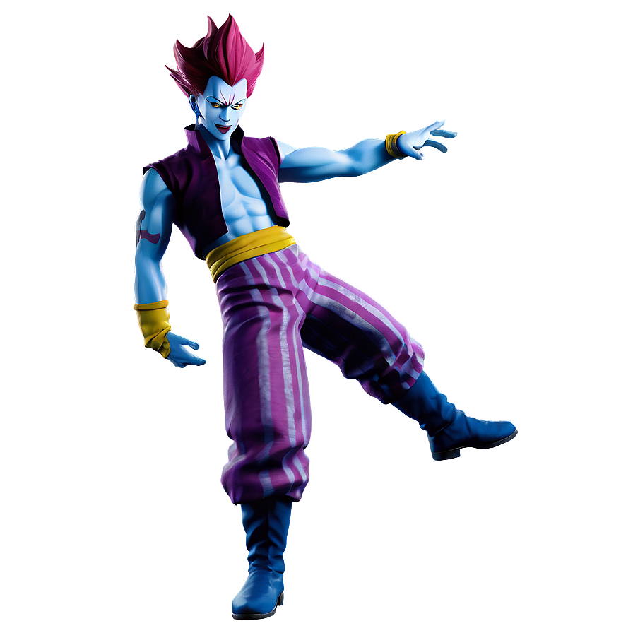 Hisoka Fierce Combat Pose Png 06202024