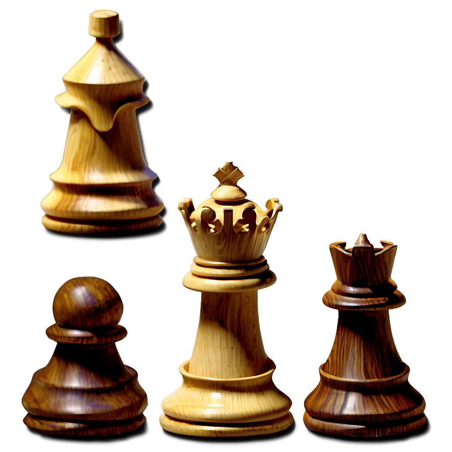 Historic Chess Pieces Collection Png Loh