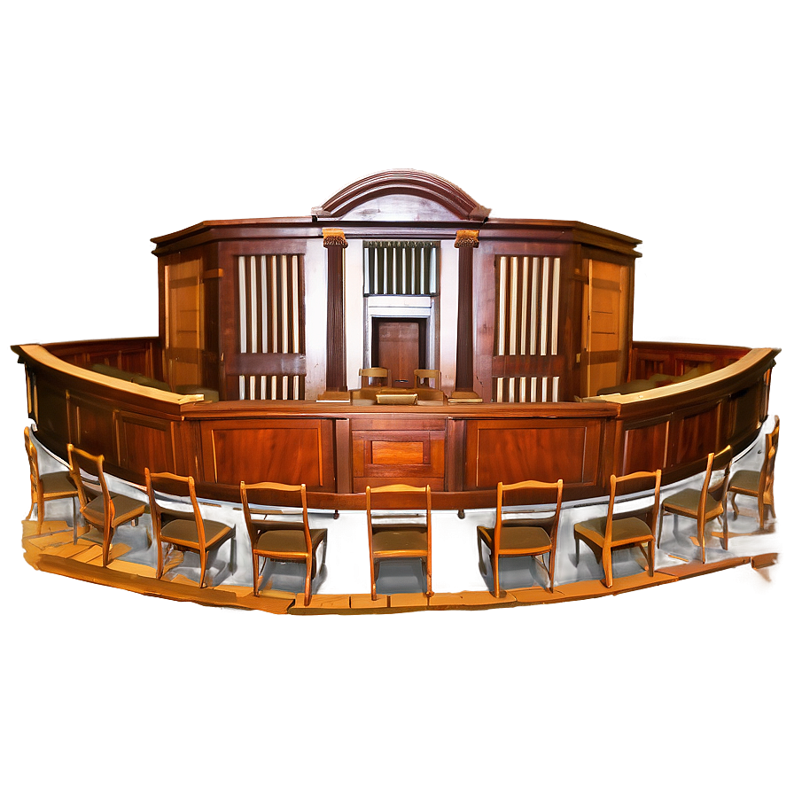 Historic Courtroom Design Png 06262024