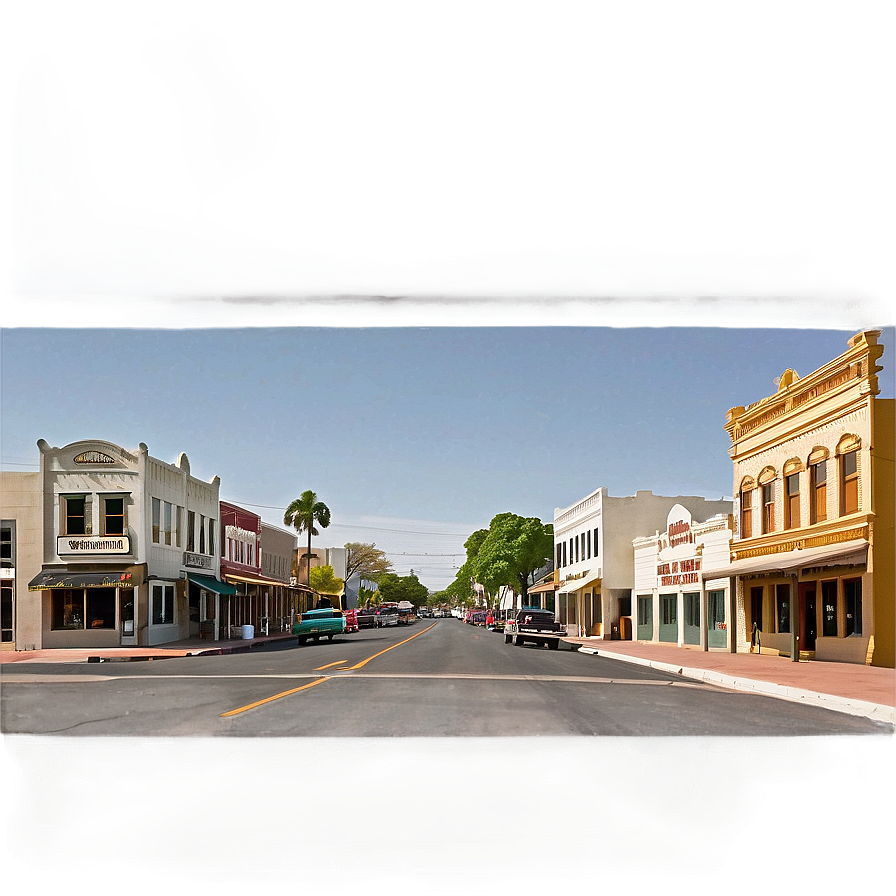 Historic Main Street PNG hkt2 PNG with transparent background