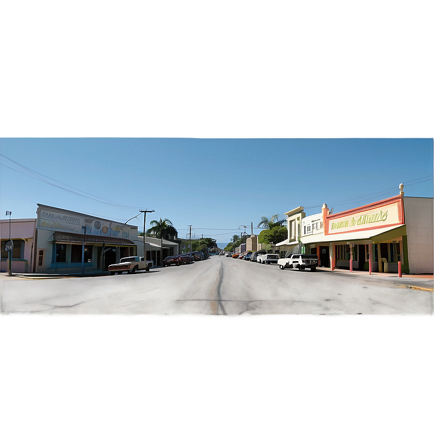 Historic Main Street PNG ihp99 PNG with transparent background