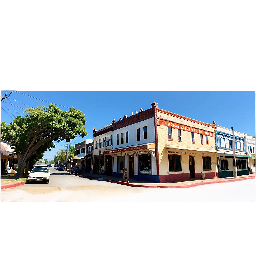 Historic Main Street PNG wcf85 PNG with transparent background