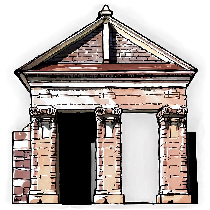 Historical Architecture Building PNG 05242024 PNG with transparent background
