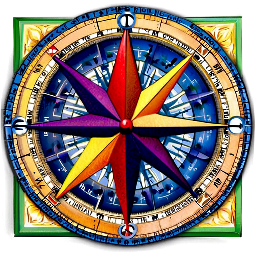 Historical Compass Rose Png Ljo