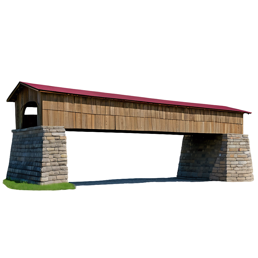 Historical Covered Bridge PNG bhc27 PNG image with a transparent background, free high-resolution download