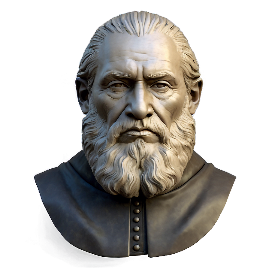 Historical Figure Portrait PNG oho PNG with transparent background