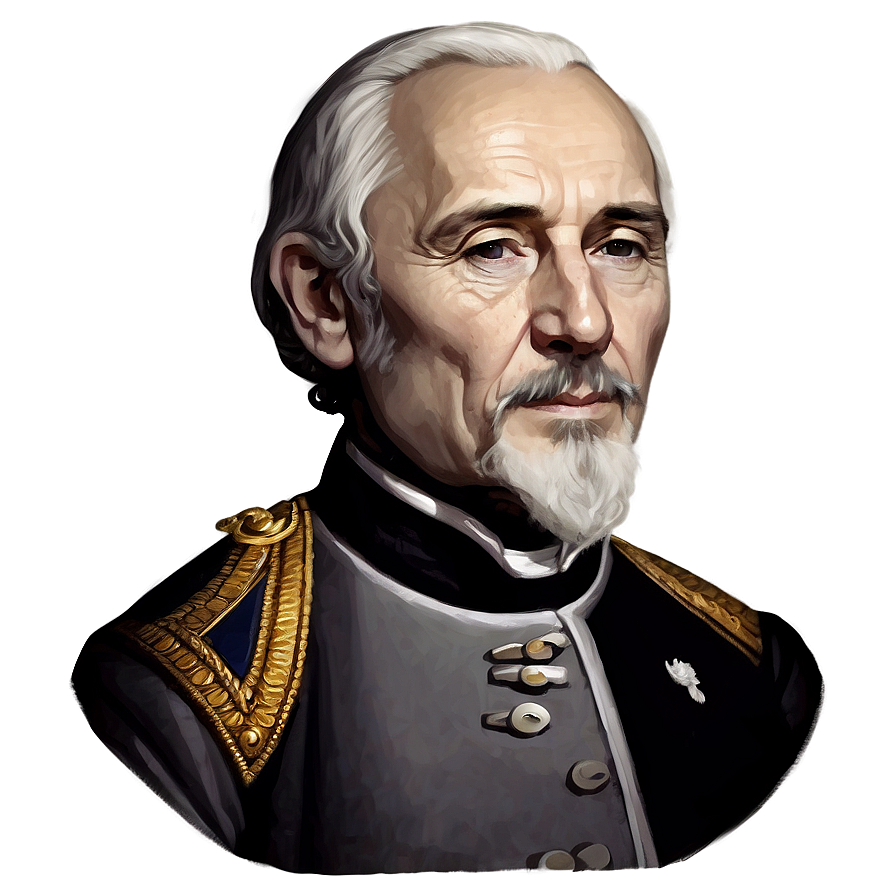 Historical Figure Portrait Png Pcm