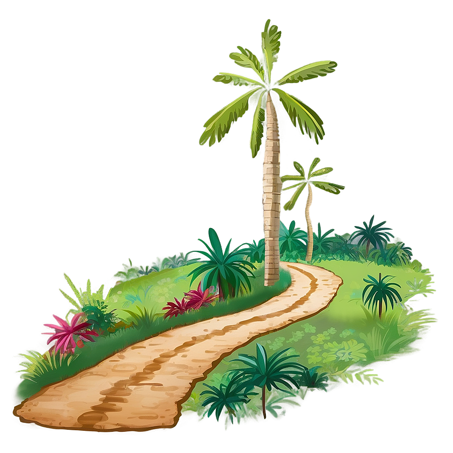 Historical Pilgrimage Path PNG ppe PNG with transparent background