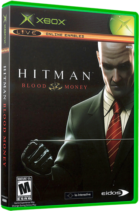 Hitman Blood Money Xbox Game Cover