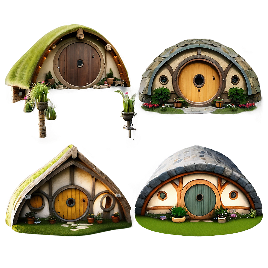 Hobbit Houses Png 96