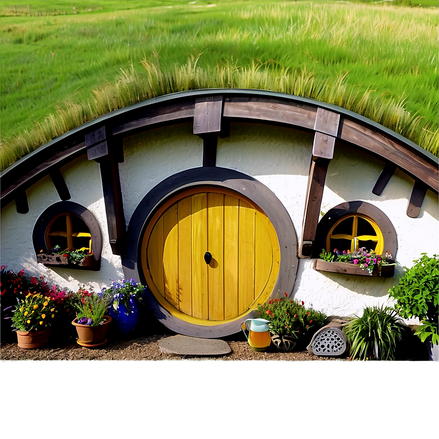 Hobbit Houses Png Ort