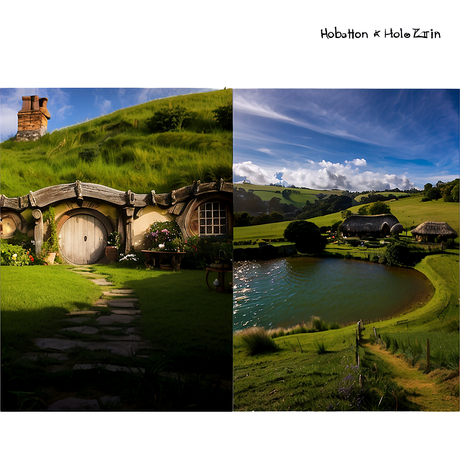 Hobbiton Movie Set Png 24