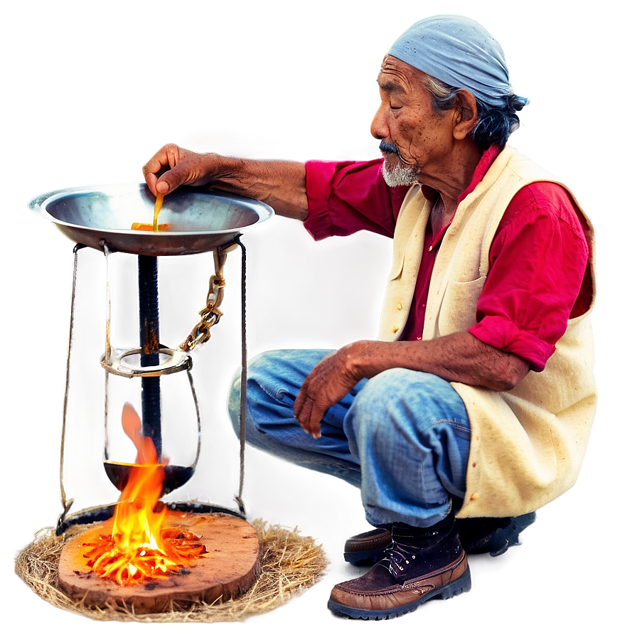 Hobo Cooking Soup Png 06242024