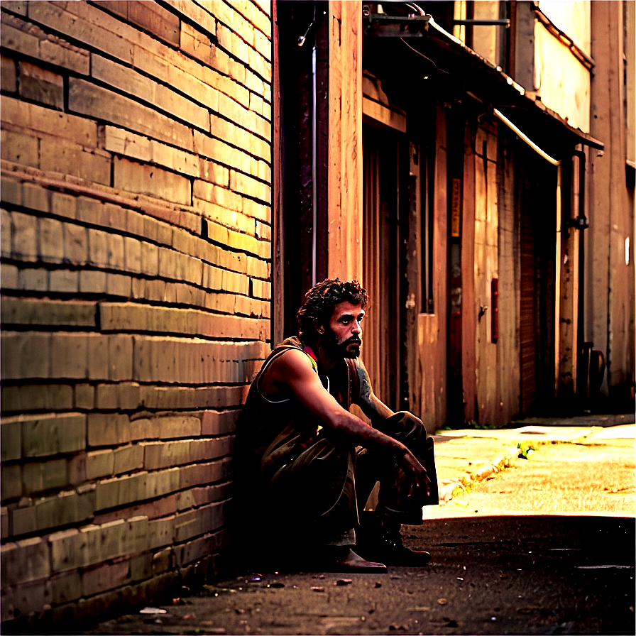 Hobo In Alleyway Png Pxg20