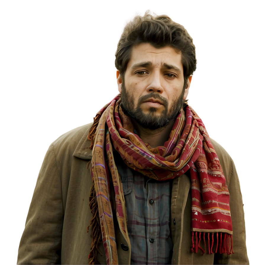 Hobo With Scarf Png Iff94