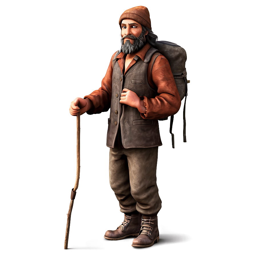 Hobo With Stick And Bundle Png Tbw64