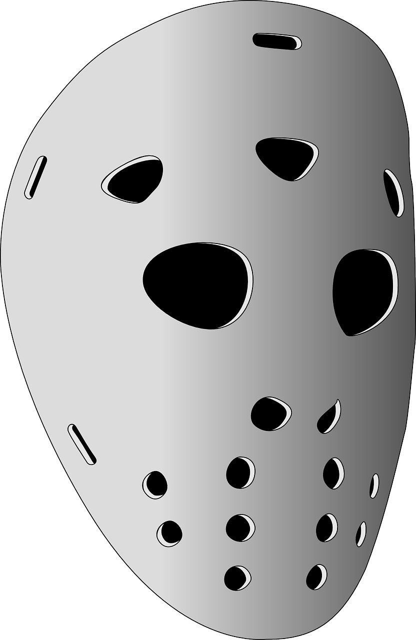 Hockey Goalie Mask Vector