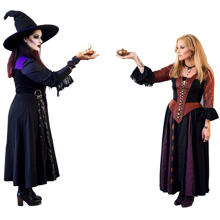 Hocus Pocus Coven Gathering PNG goa50 PNG with transparent background