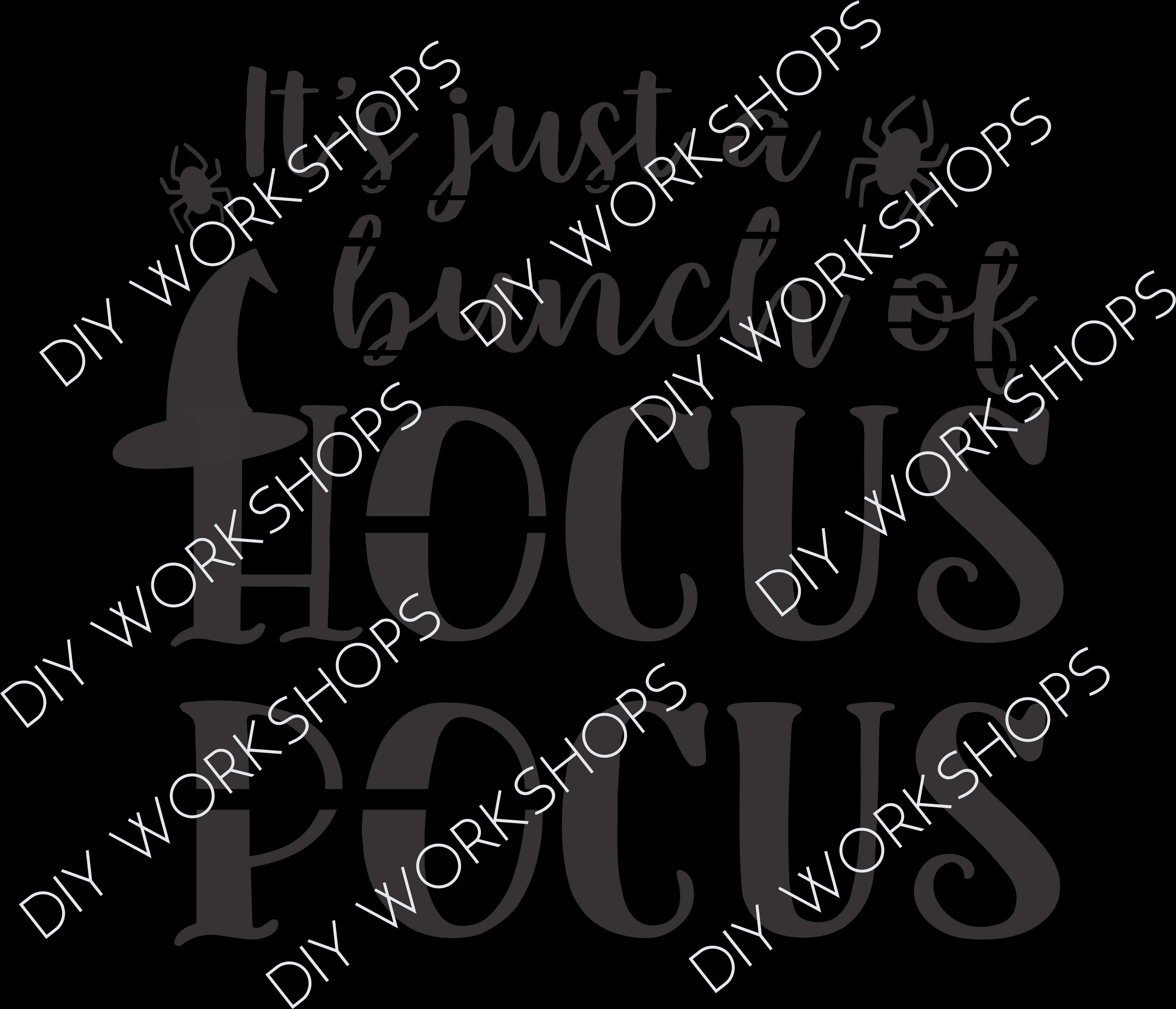 Hocus Pocus D I Y Workshops Graphic