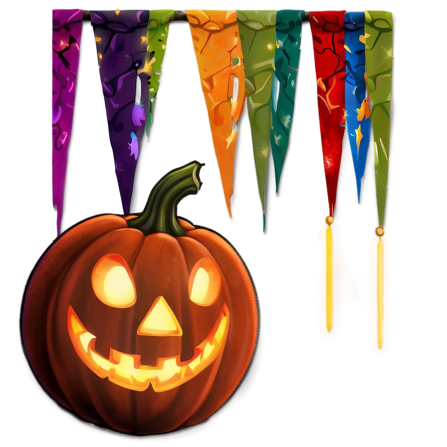 Hocus Pocus Festive Banner PNG rkd92 PNG with transparent background