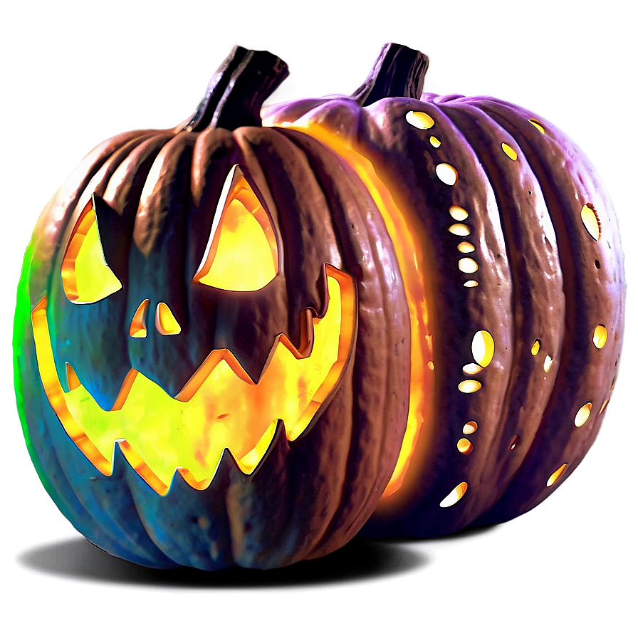 Hocus Pocus Glowing Pumpkin PNG 80 PNG with transparent background