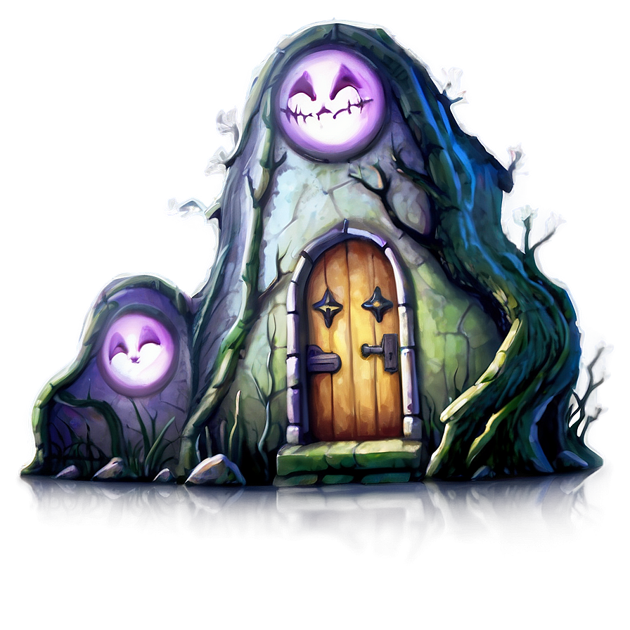 Hocus Pocus Haunted Forest PNG ycv65 PNG with transparent background