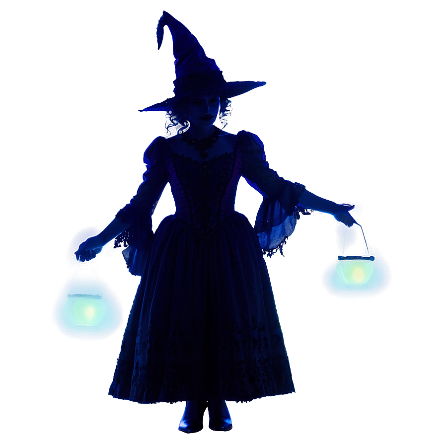 Hocus Pocus Witch Silhouette PNG eta40 PNG with transparent background