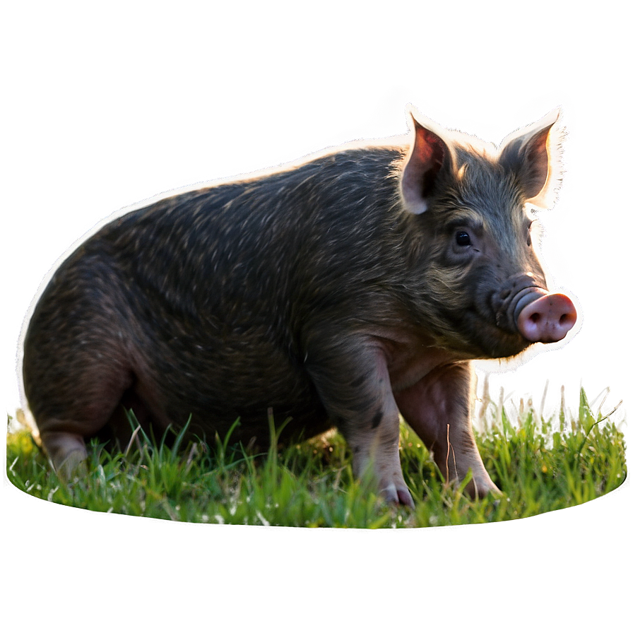 Hog At Dawn Png Vux