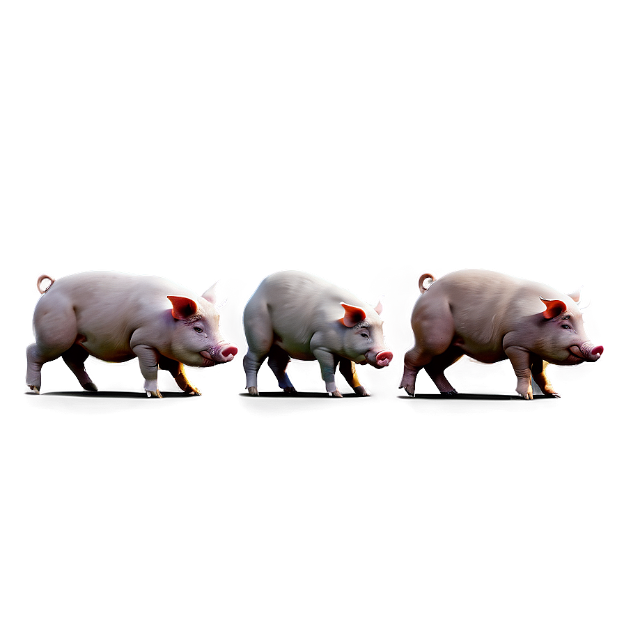 Hog Family Png Umk