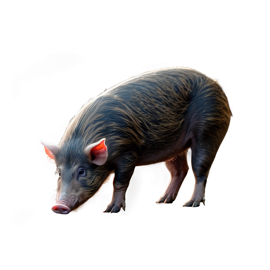 Hog In Forest Png 06252024