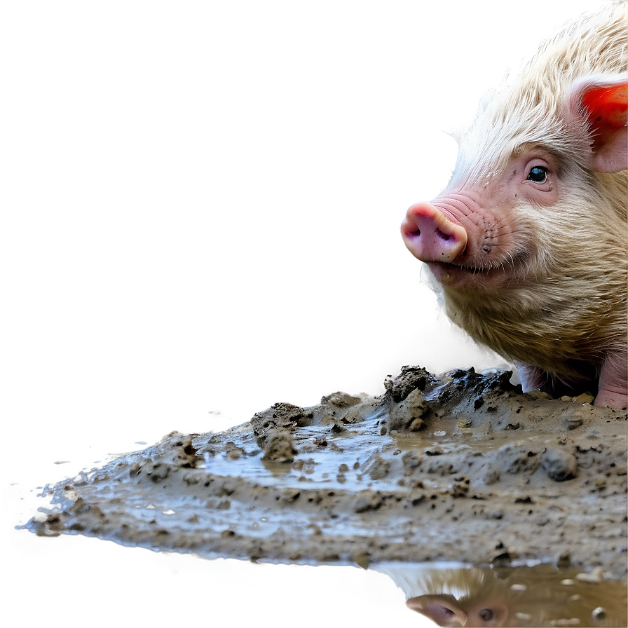 Hog In Mud Png Duf16