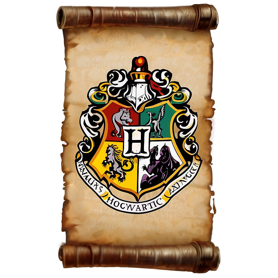 Hogwarts Acceptance Letter Scroll Png 11