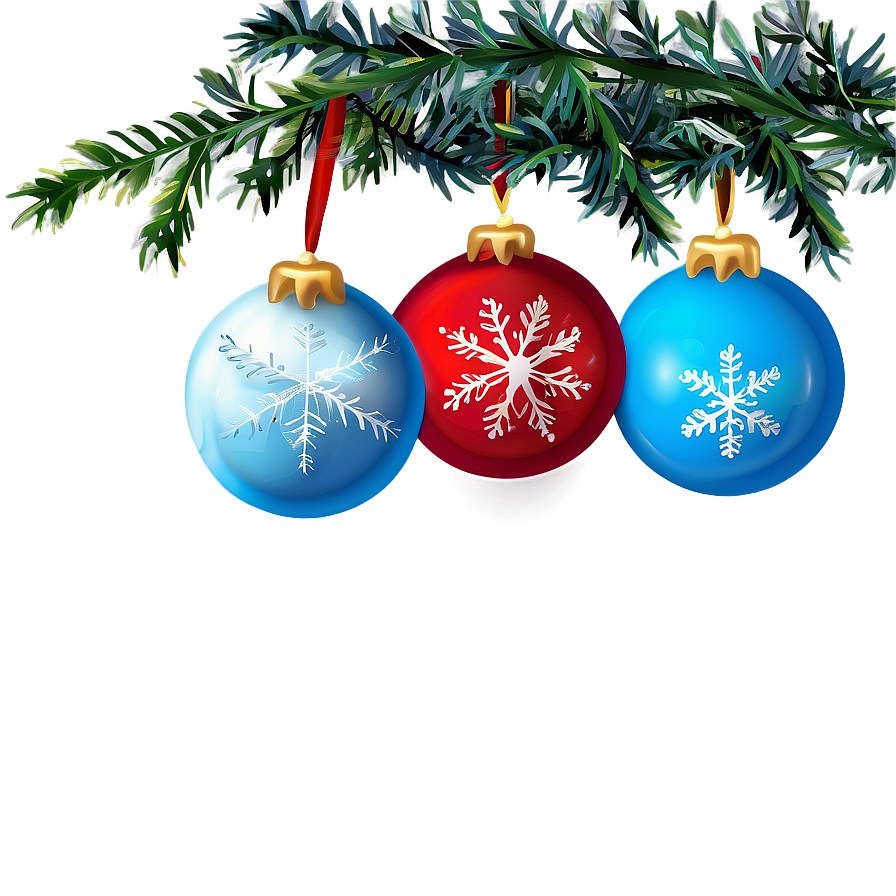 Holiday Baubles PNG 70 PNG with transparent background