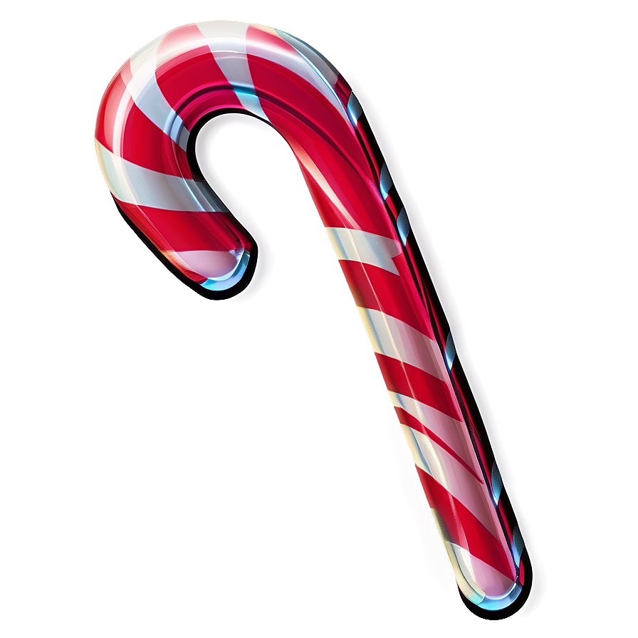 Holiday Candy Cane Graphic Png Slp31