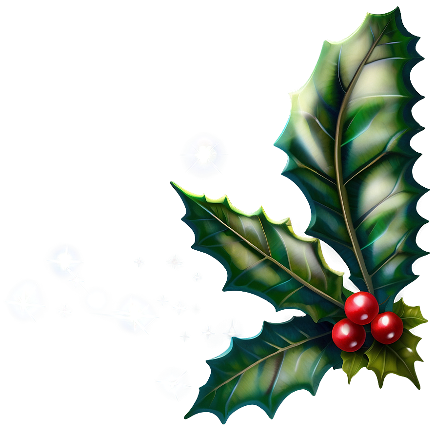 Holiday Holly Png Llp71