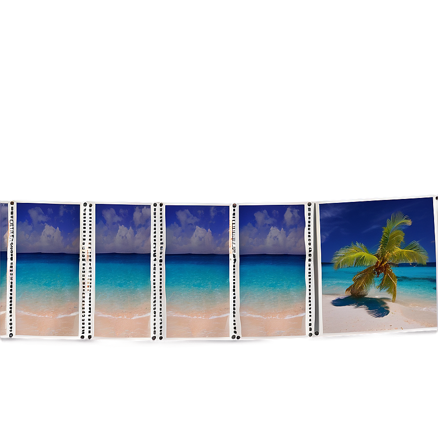 Holiday Memories Photo Strip Png Frp91