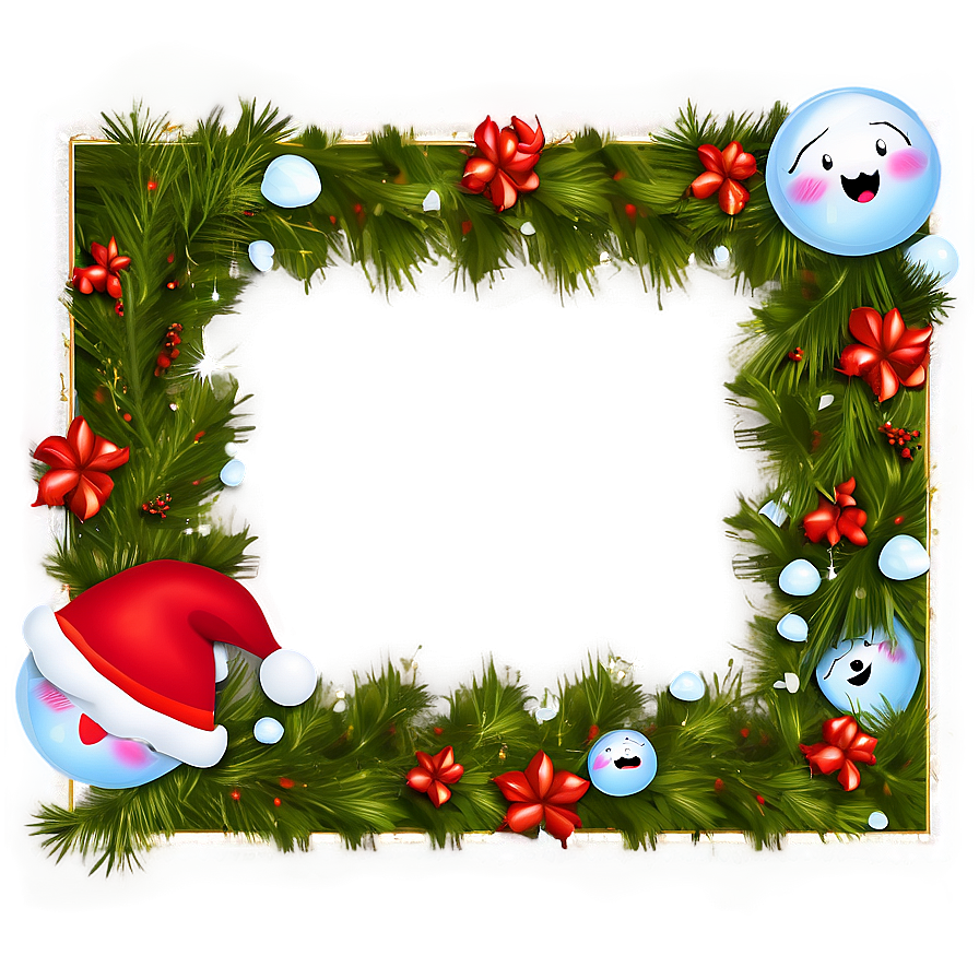 Holiday Photo Frame Png 05252024