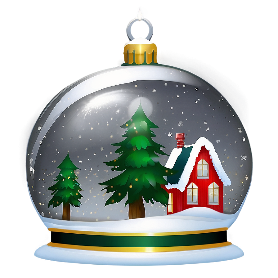 Holiday Snow Globe Png Dgw