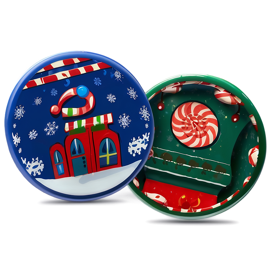 Holiday Themed Coaster Png 27