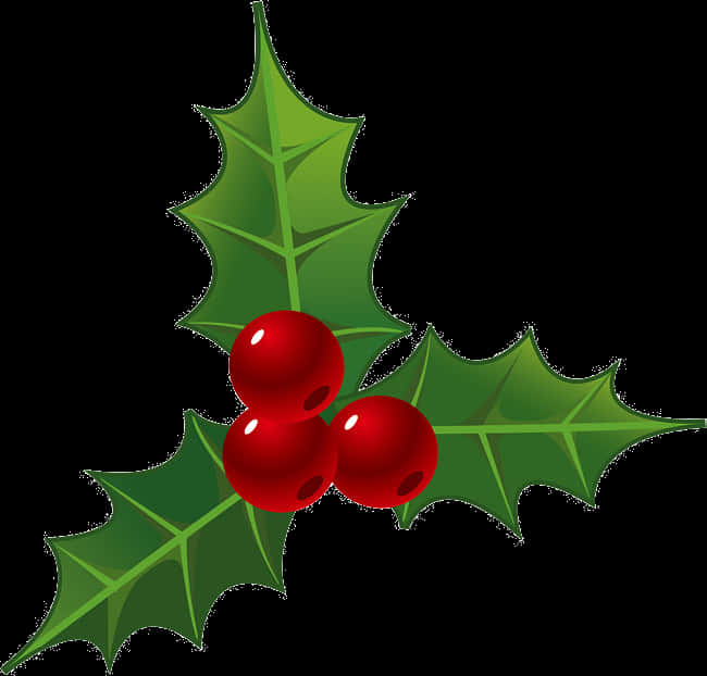 Holly Berries Christmas Decoration