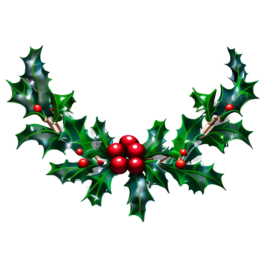 Holly Wreath Png Cld