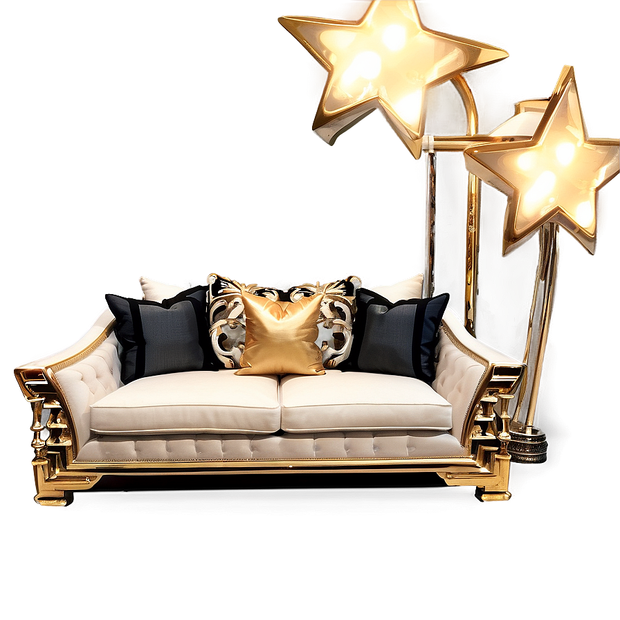 Hollywood Glam Living Room Png 15