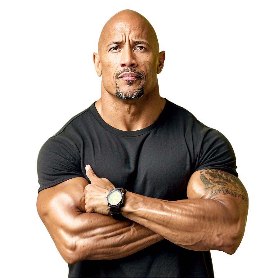 Hollywood Star The Rock Png Jcw