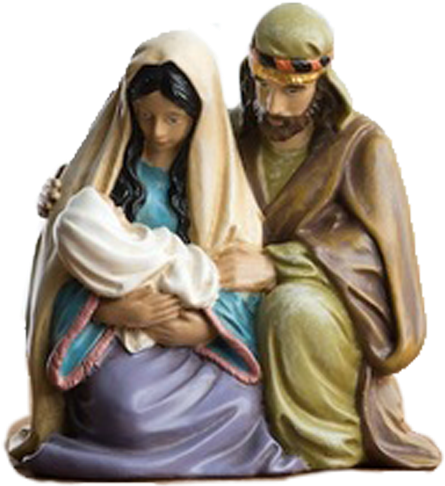 Holy Family Nativity Sculpture