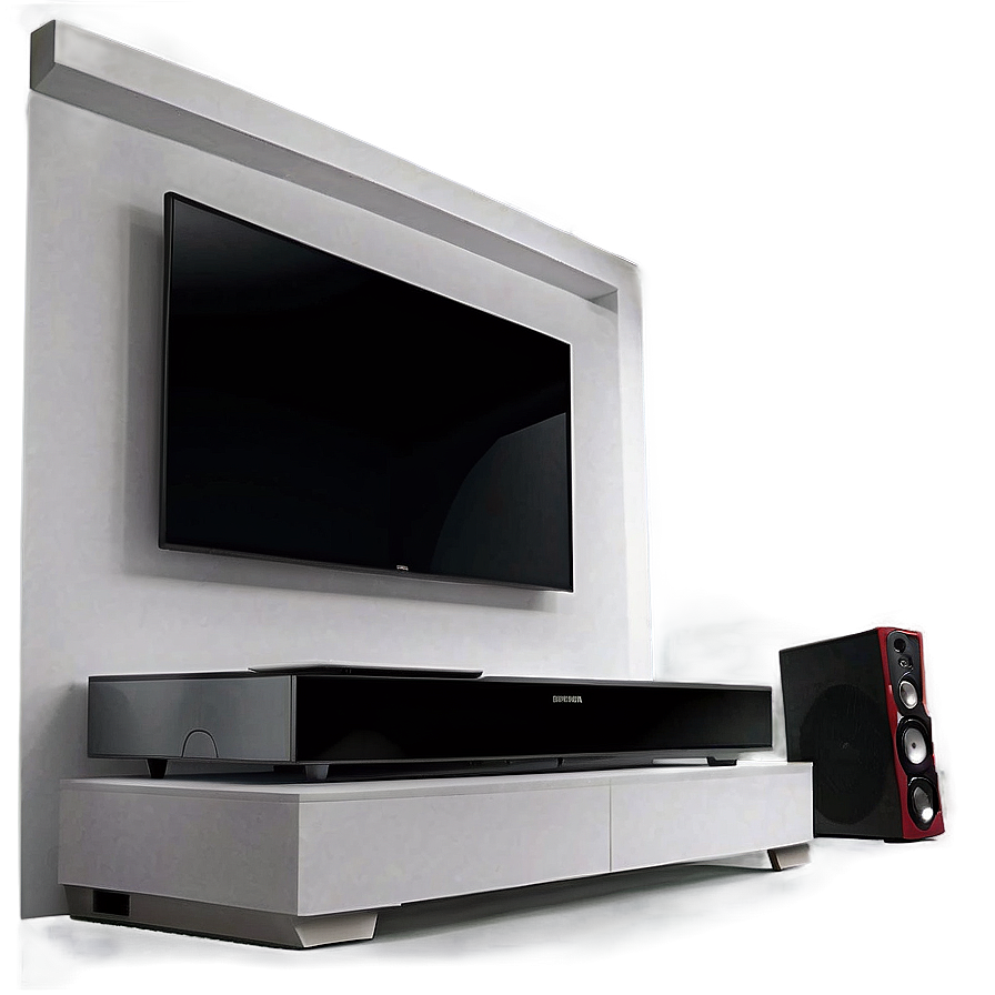 Home Entertainment Setup Png Edv