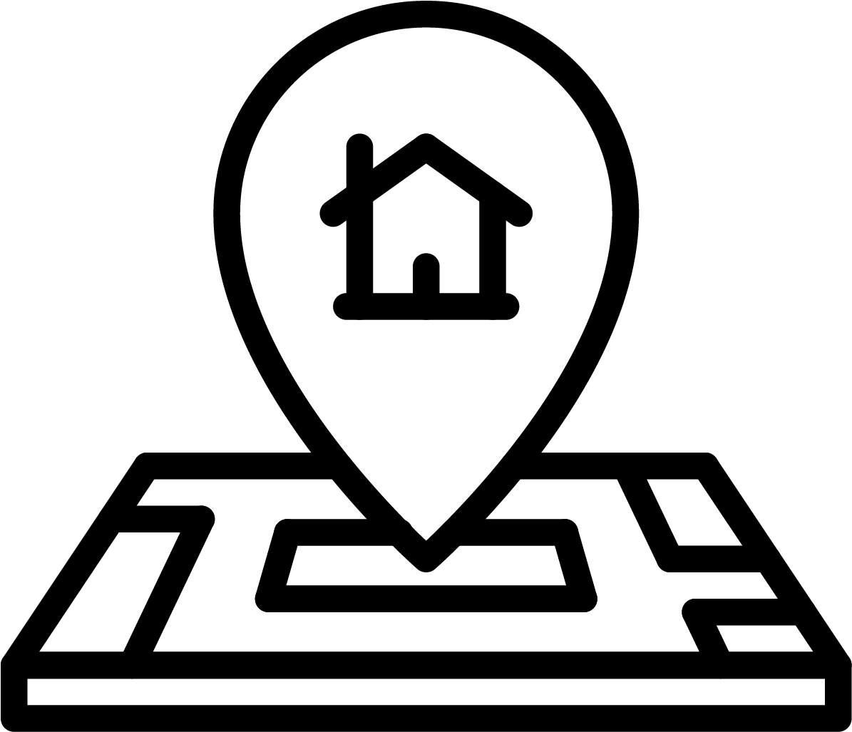 Home Location Icon PNG with transparent background