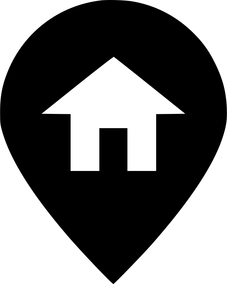 Pin Home - Location Symbol In Word, HD Png Download PNG image with a transparent background, free high-resolution download