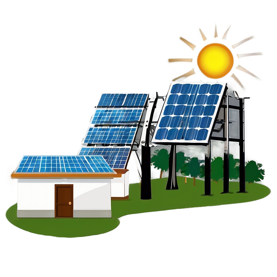 Home Solar Power System PNG 05252024 PNG image with a transparent background, free high-resolution download