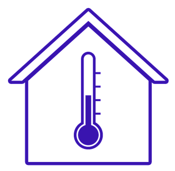 Home Thermometer Icon